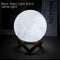 D5 Starry Moon Lamp 8Cm - LED Night Light with Stand, Perfect for Bedroom Decor and Gifts